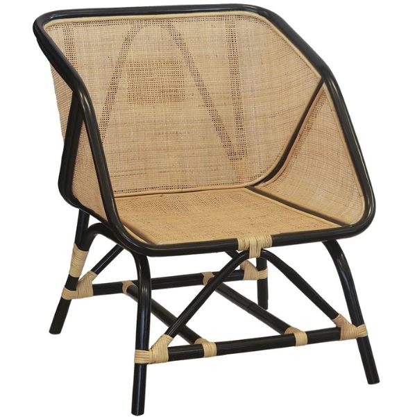chair-loue-rattan-natural-and-black chair-loue-rattan-natural-and-black