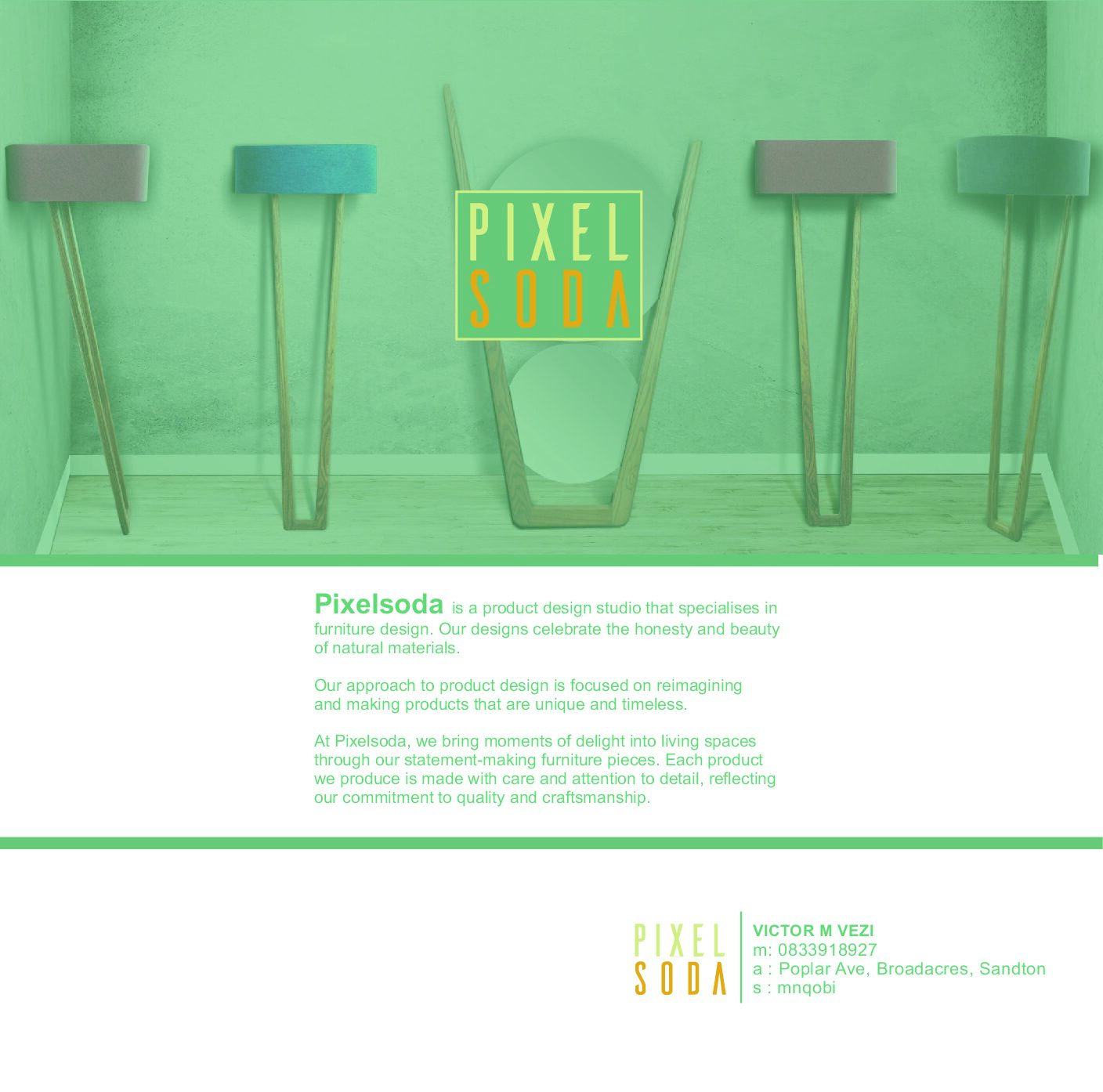 Pixelsoda Brochure