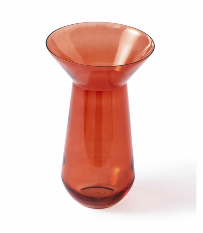 vase-long-neck-orange-la-grange-interiors vase-long-neck-orange-la-grange-interiors