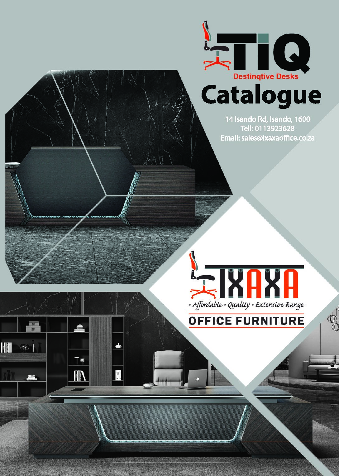 Ixaxa Office Furniture TIQ DESK CATALOGUE