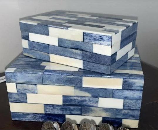 box bone blues with lid box bone blues with lid