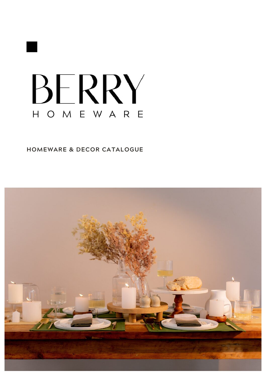 Berry Homeware Catalogue