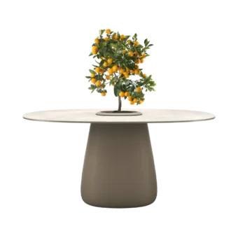 Cobble Table 160 cm Stoneware Ivory Bucket Cobble Table 160 cm Stoneware Ivory Bucket