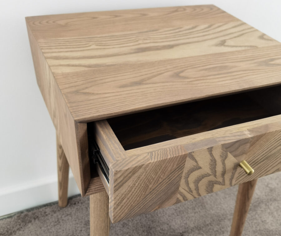 jb-furniture-chevron-pedestal-one-drawer-open-drawer jb-furniture-chevron-pedestal-one-drawer-open-drawer