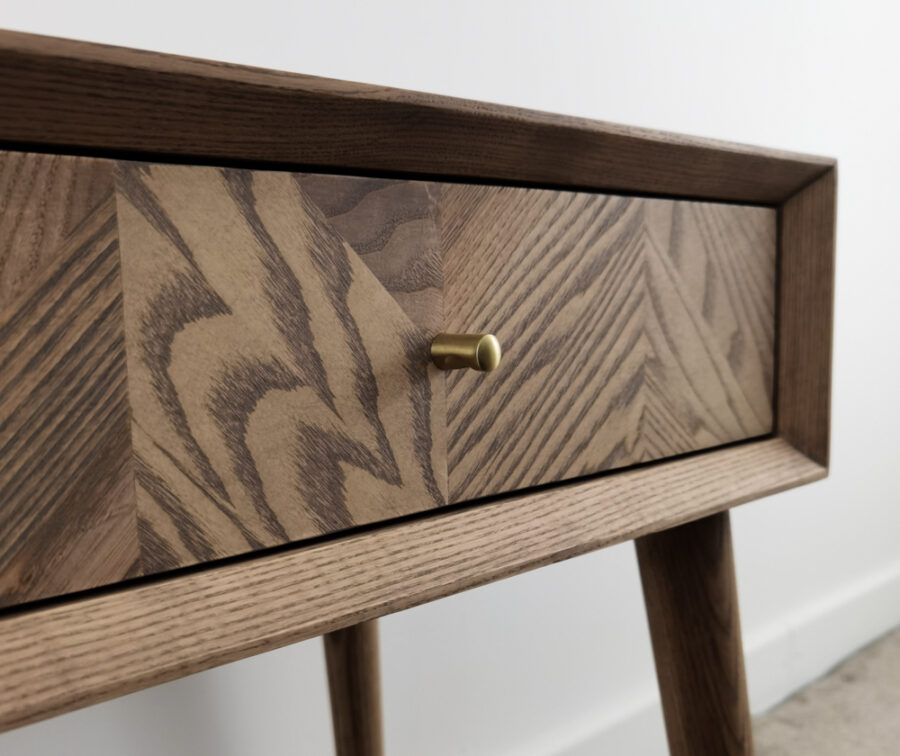 jb-furniture-chevron-pedestal-one-drawer-close-up jb-furniture-chevron-pedestal-one-drawer-close-up