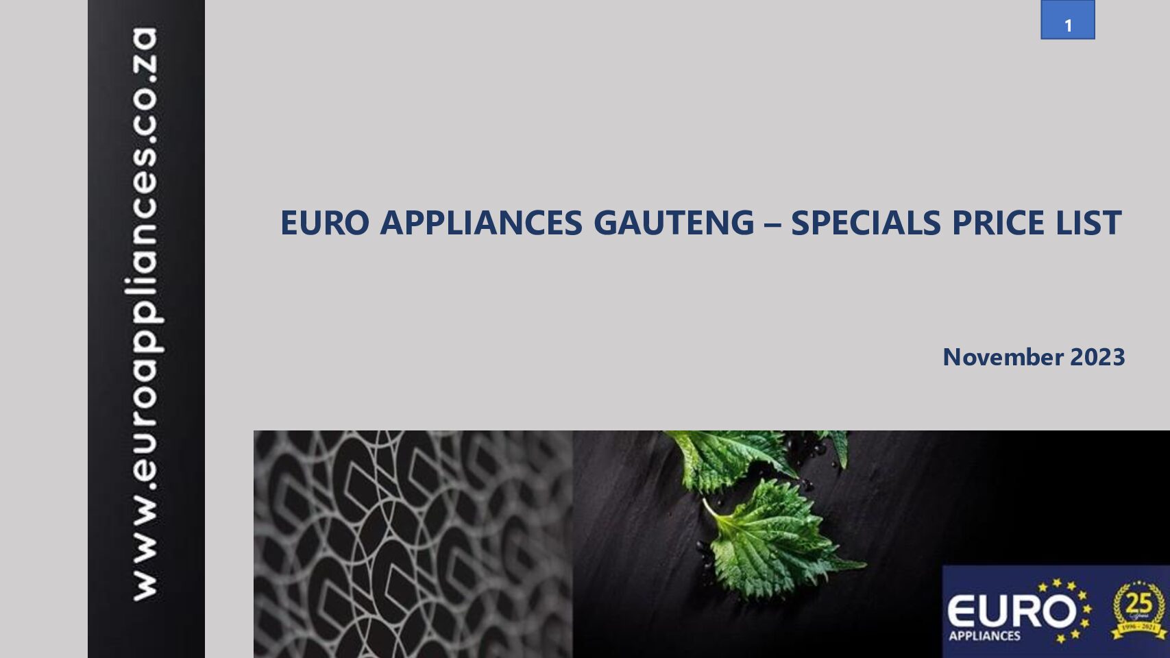 Euro Appliances Gauteng Festive Season Specials 2023