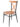 Bistro High Tiwsted Back Wooden Chair