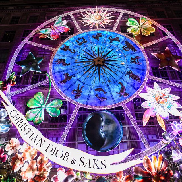 Saks Fifth Avenue and Dior team up for a holiday spectacular on the Fifth  Avenue facade