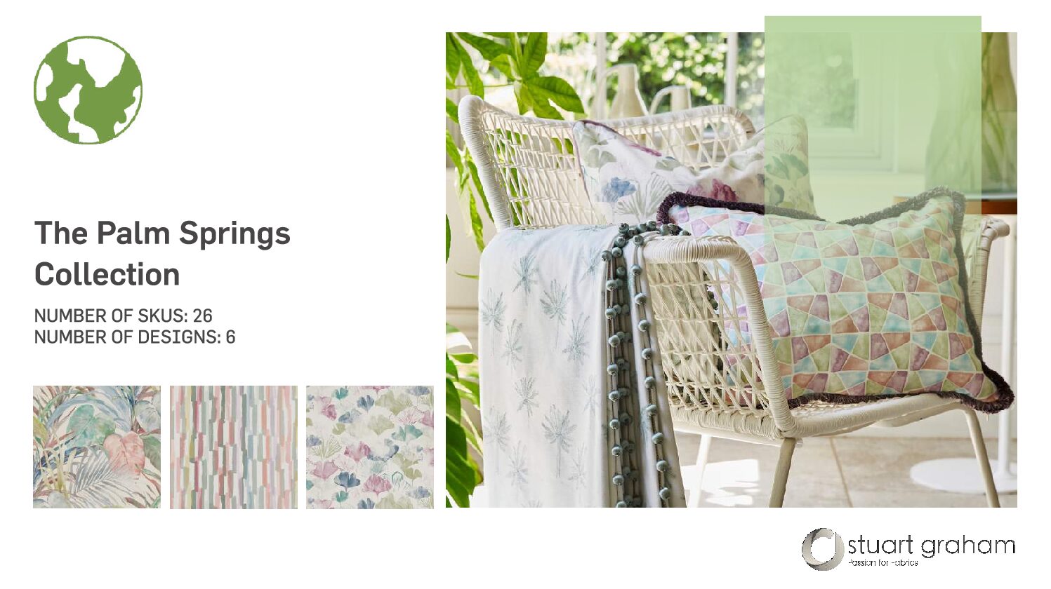 Stuart Graham Fabrics – The Palm Springs Collection – Catalogue