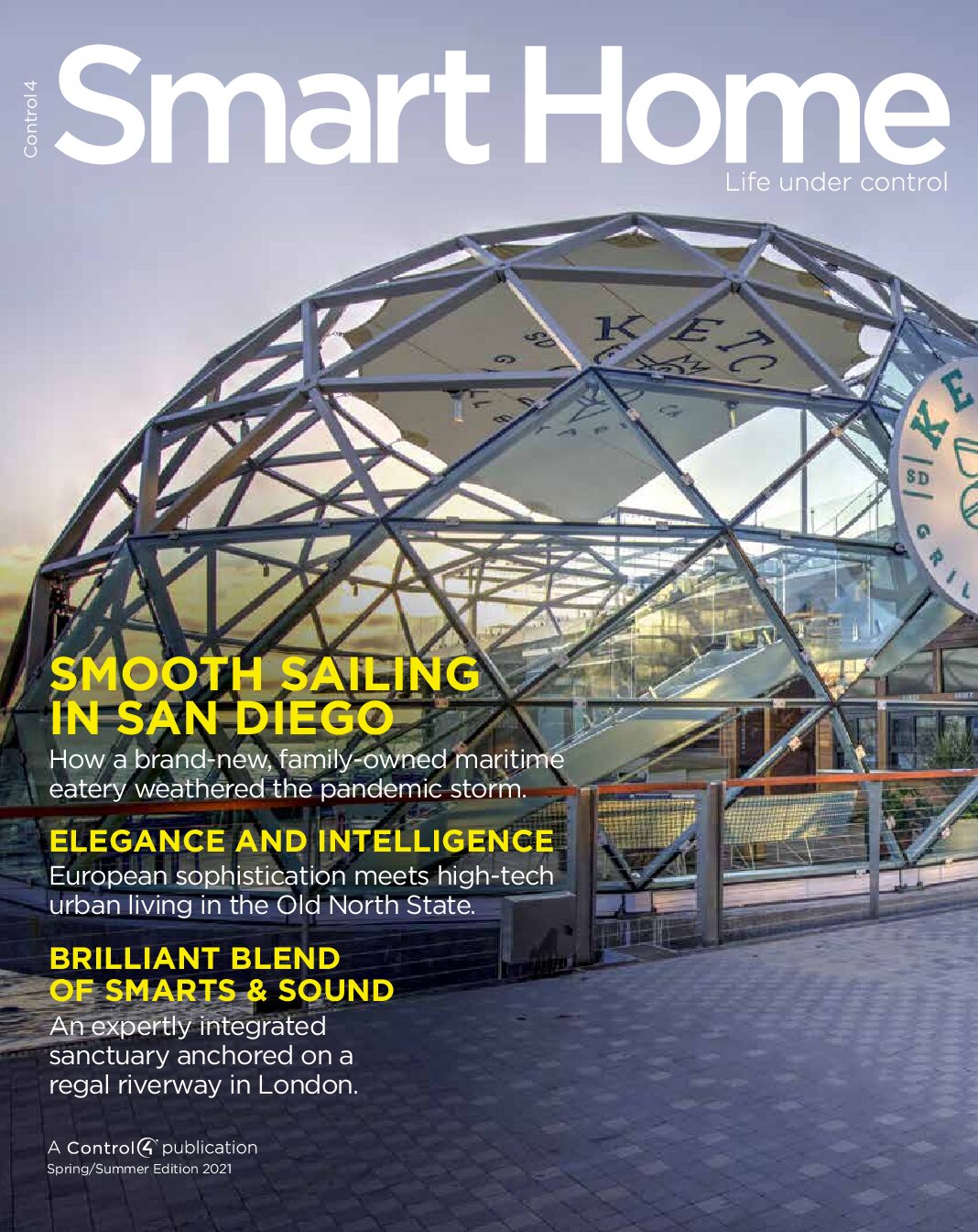 Control4 – Smart Home Magazine Spring/Summer 2021