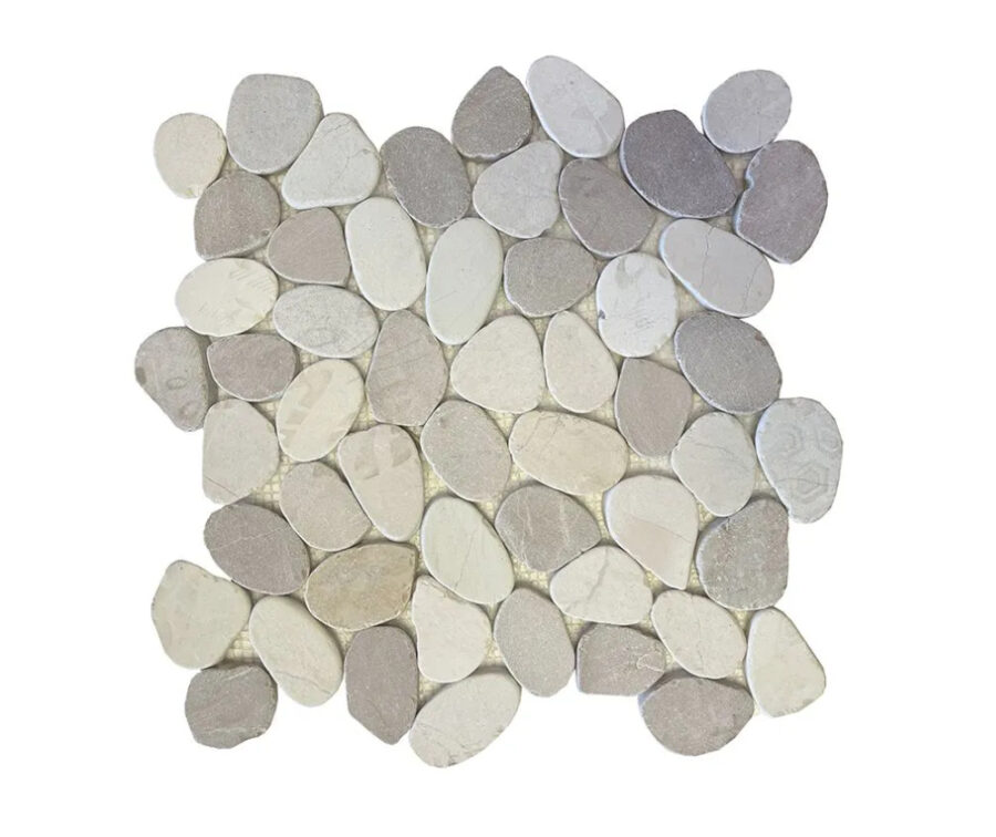 Sliced-interlocking -beige-Tan-And-Cream-Pebble-Mosaic-Sheet Sliced-interlocking -beige-Tan-And-Cream-Pebble-Mosaic-Sheet