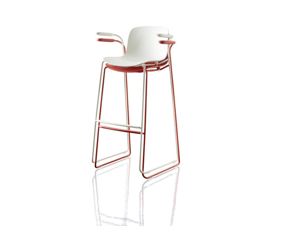 inova-contracts-magis-troy-stool-red-white inova-contracts-magis-troy-stool-red-white