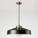 hoiploy-medium-shade-black-and-gold-empire-ceiling-pendant-decor hoiploy-medium-shade-black-and-gold-empire-ceiling-pendant-decor