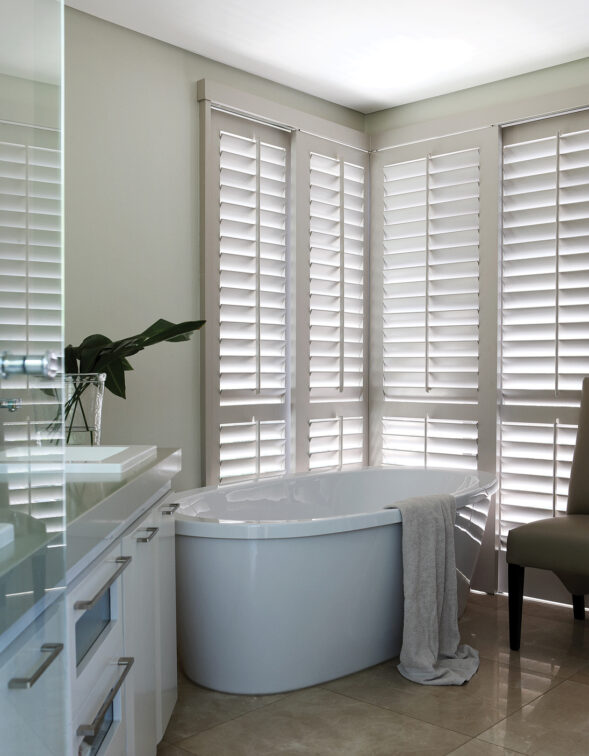 Transform Your Bathroom with Plantation Shutters - SA Decor & Design