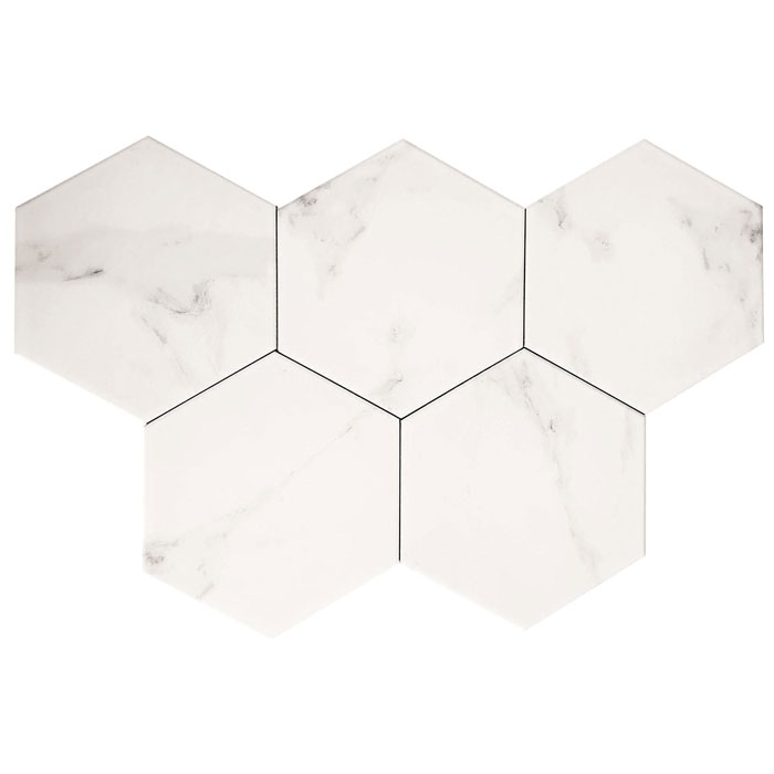 hexagon-tile-matt-marble-white hexagon-tile-matt-marble-white