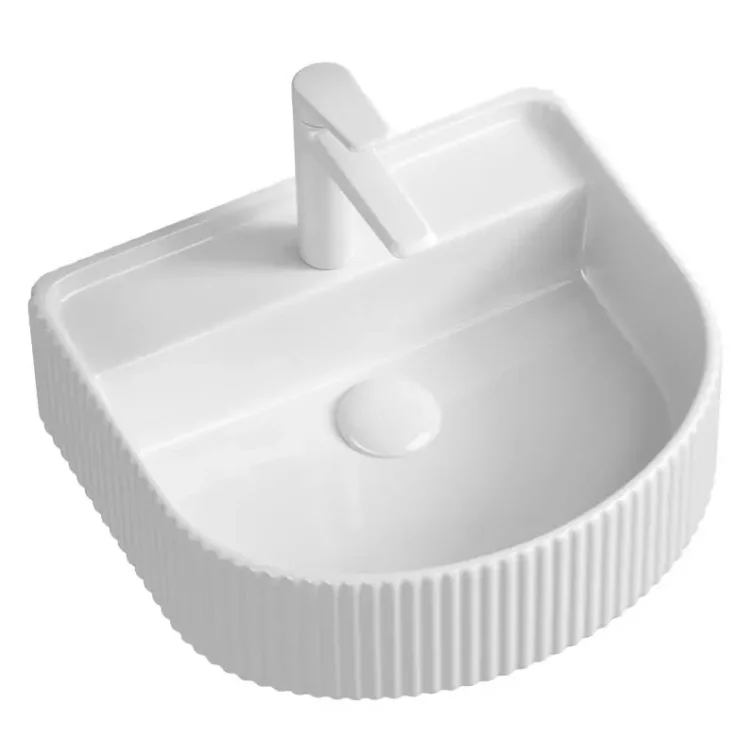 Lecico-Comfort D Shape Ribbed Basin Lecico-Comfort D Shape Ribbed Basin