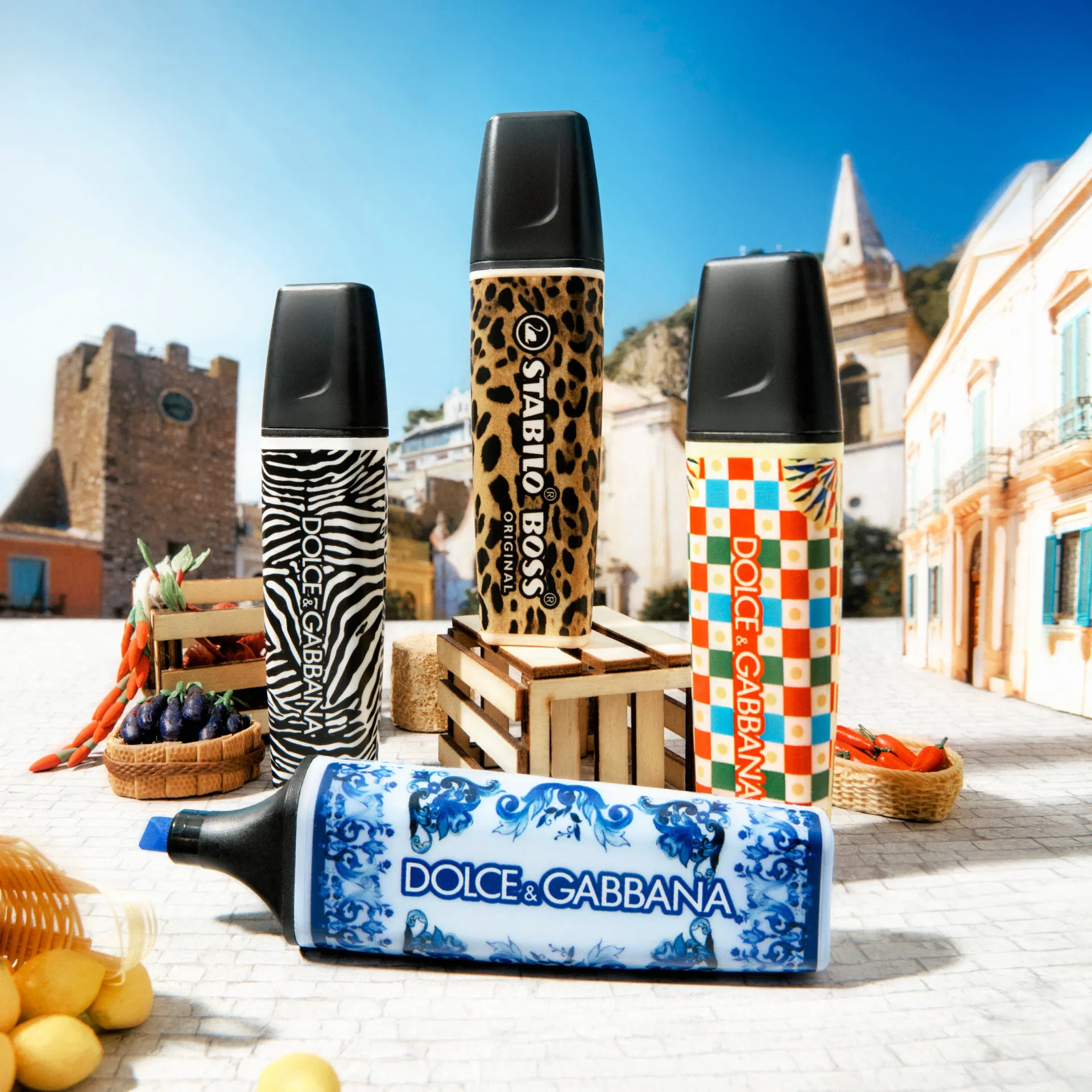 Dolce & Gabanna has teamed up with stationery giant STABILO - SA