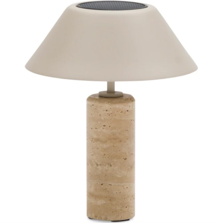 spark-lamp-cylinder-cone-travertine-26cm spark-lamp-cylinder-cone-travertine-26cm
