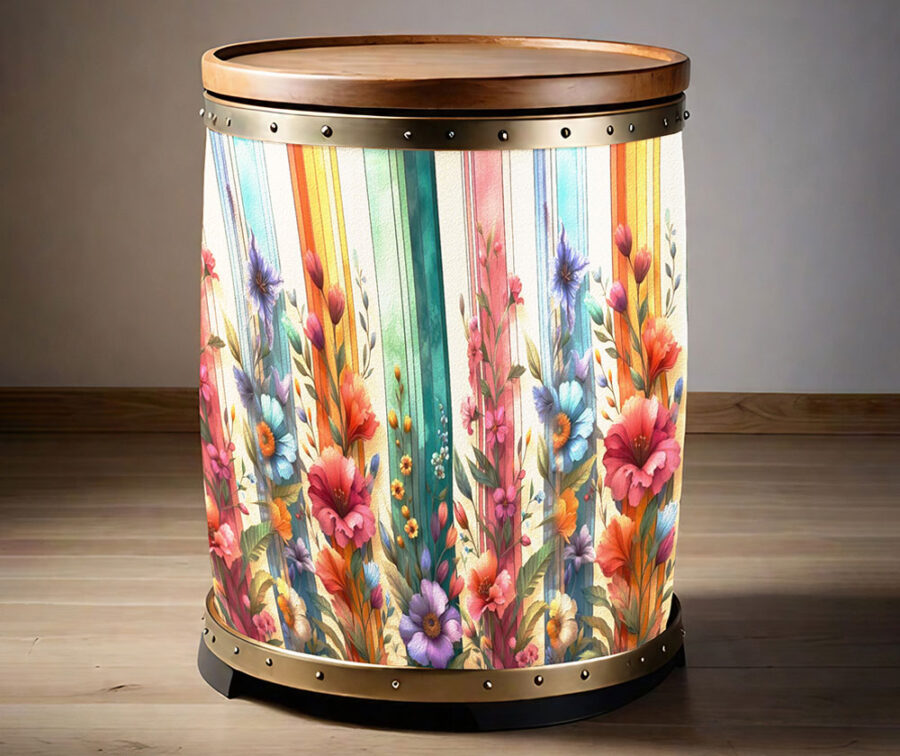 Decoupage-Drums Decoupage-Drums