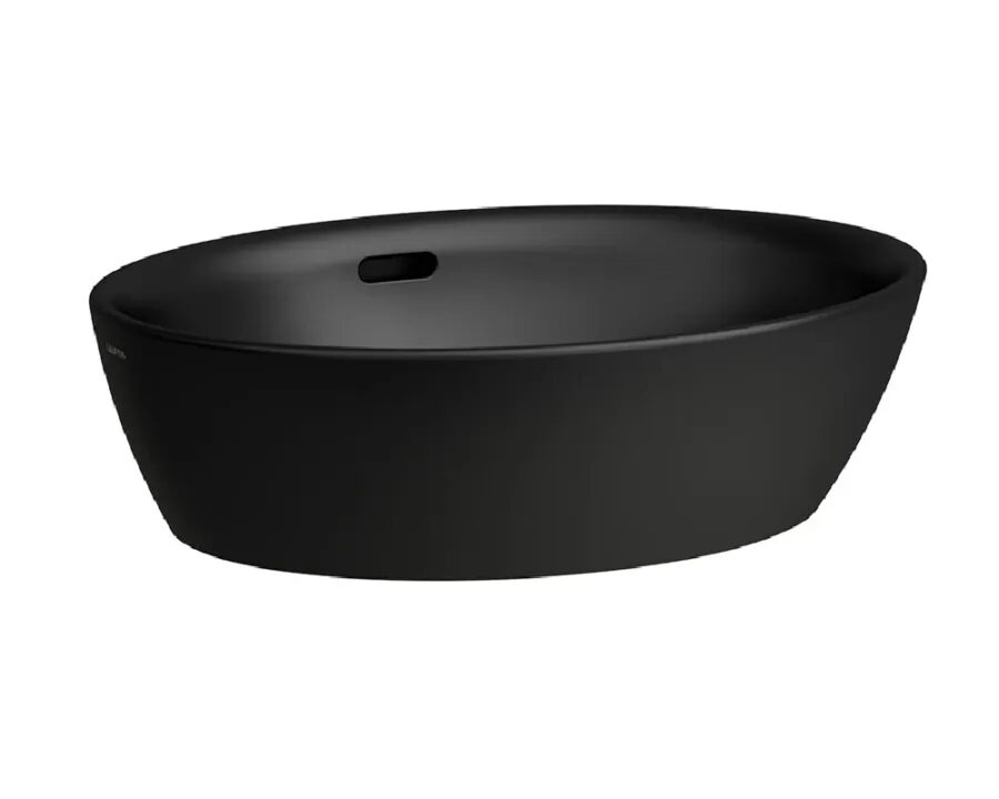 laufen-black-oval-counter-top-basin-without-tap-hole-520-x-390-x-150mm laufen-black-oval-counter-top-basin-without-tap-hole-520-x-390-x-150mm