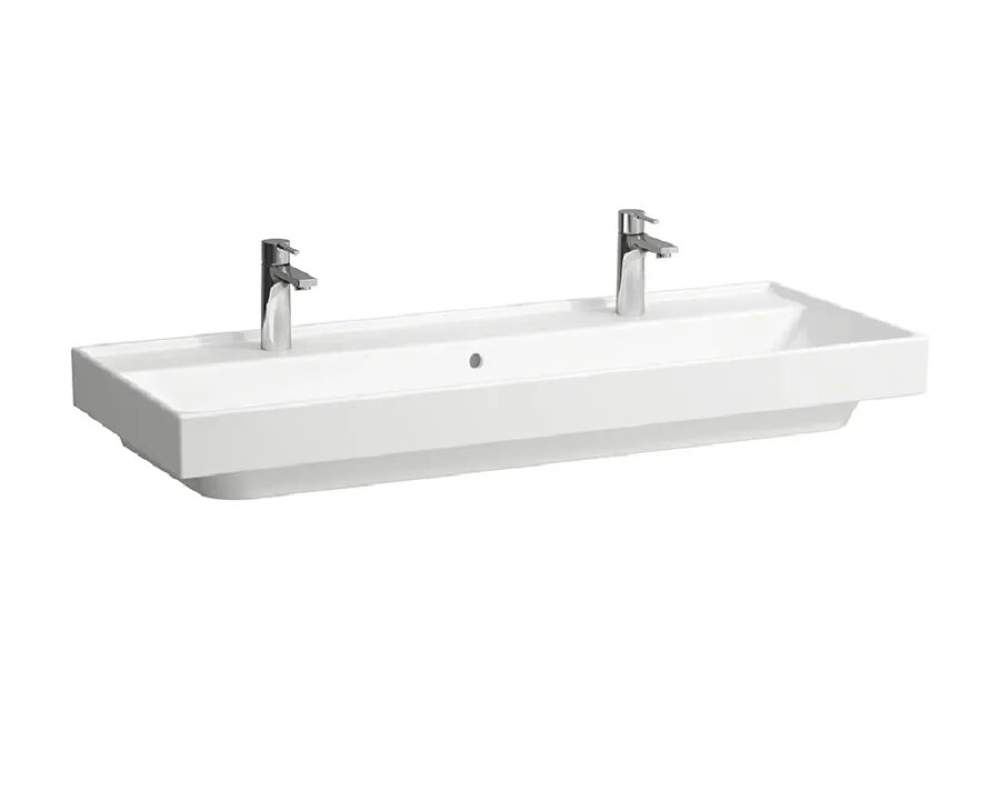 laufen-fiora-white-double-wall-hung-basin-1200-x-475mm laufen-fiora-white-double-wall-hung-basin-1200-x-475mm