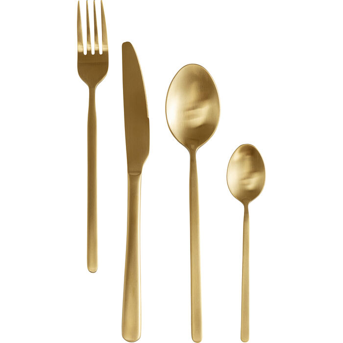 kare-cutlery-gloria-matt-gold kare-cutlery-gloria-matt-gold