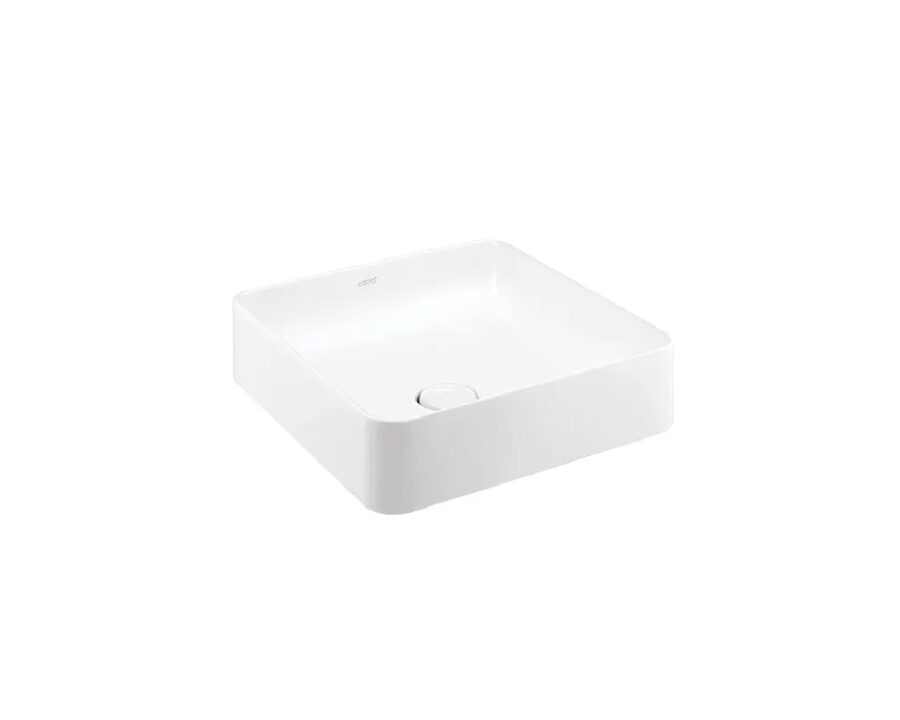 cotto-sensation-square-white-counter-top-basin-without-tap-hole-405x405x110mm cotto-sensation-square-white-counter-top-basin-without-tap-hole-405x405x110mm