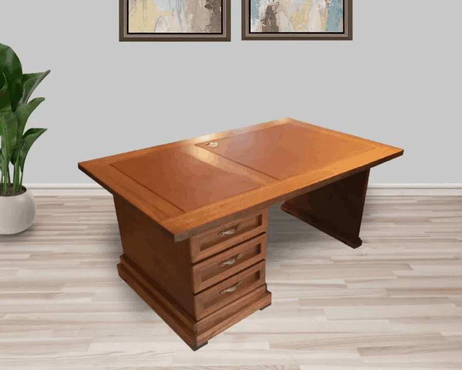 truewood-okavango-wooden-office-desk-with-3-drawers truewood-okavango-wooden-office-desk-with-3-drawers