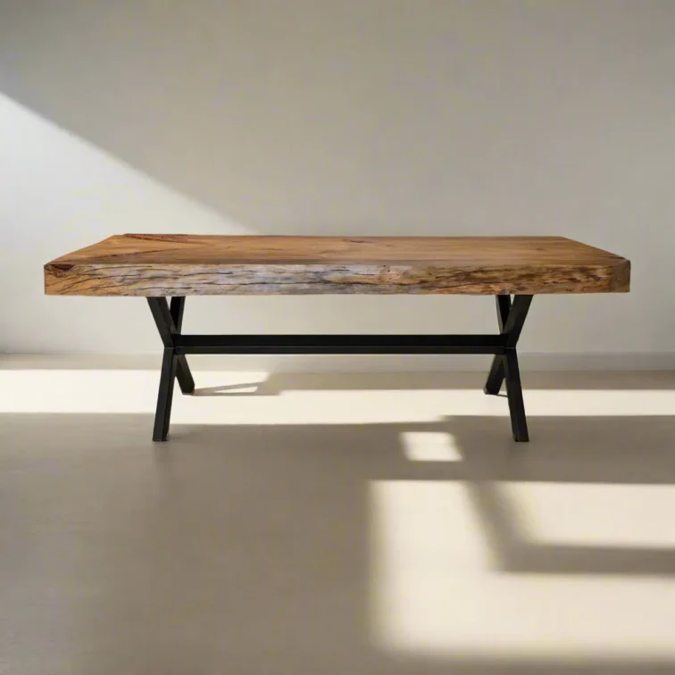 2.5mThicktopLiveEdgeTablePine 2.5mThicktopLiveEdgeTablePine