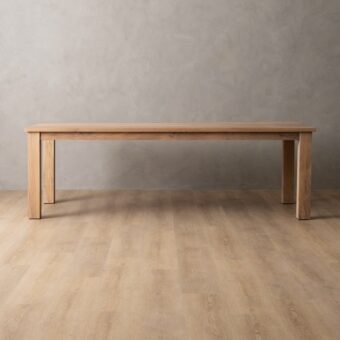2.4m Linear Dining Table – Oak