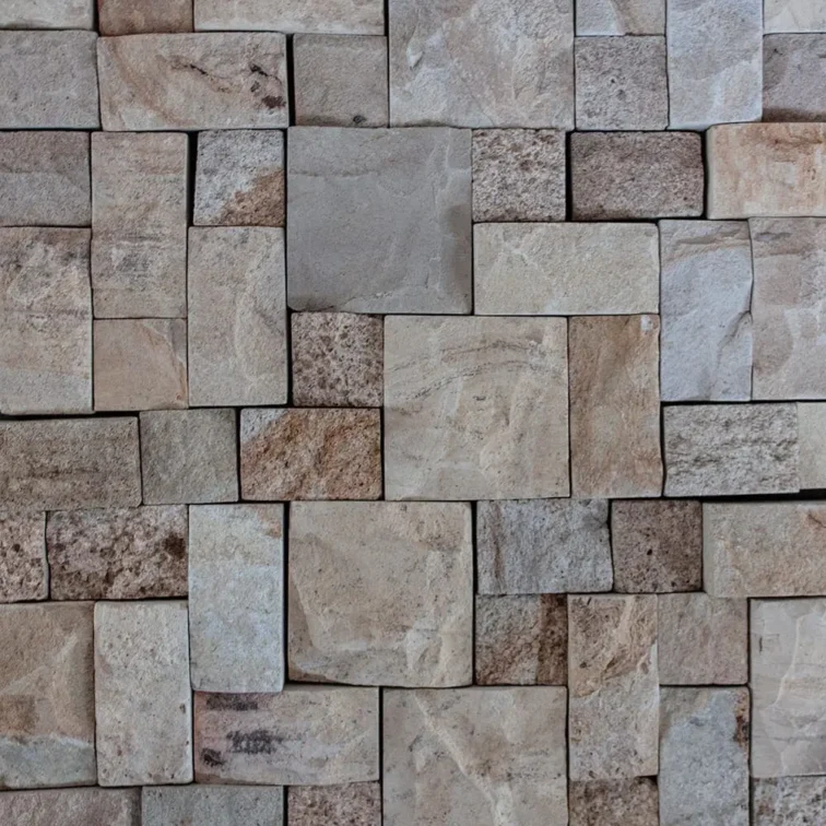 Teak-Brown-Sandstone-Interlocking-Cladding