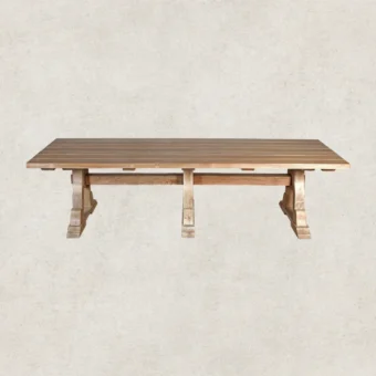 Slatted Teak Dining Table Slatted Teak Dining Table