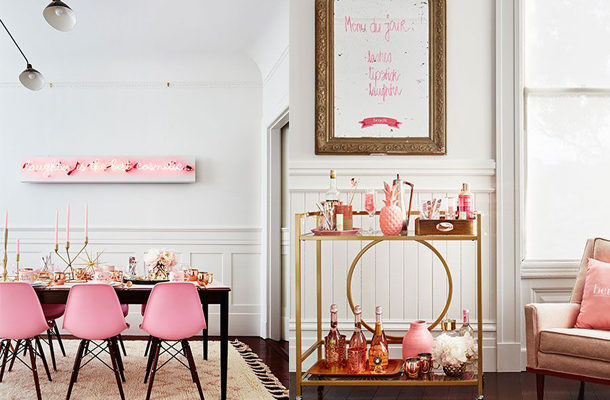 House Tour: Pretty in Pink