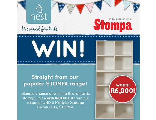 WIN: Stompa Storage Shelves by NEST Designs