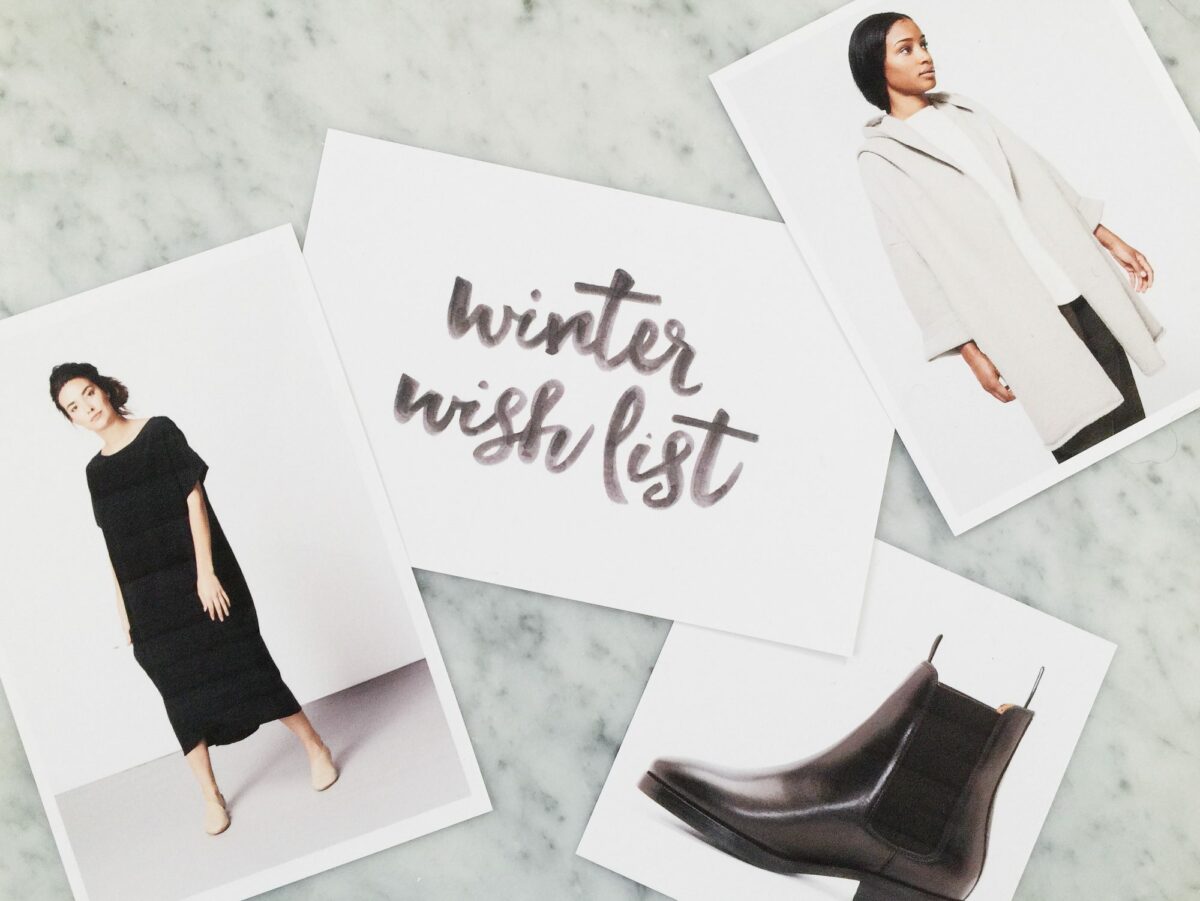 Style Bee - Winter Wish List