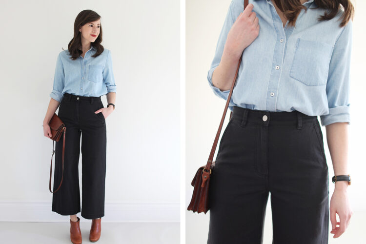 Style Bee - Everlane Wide Crop Pant