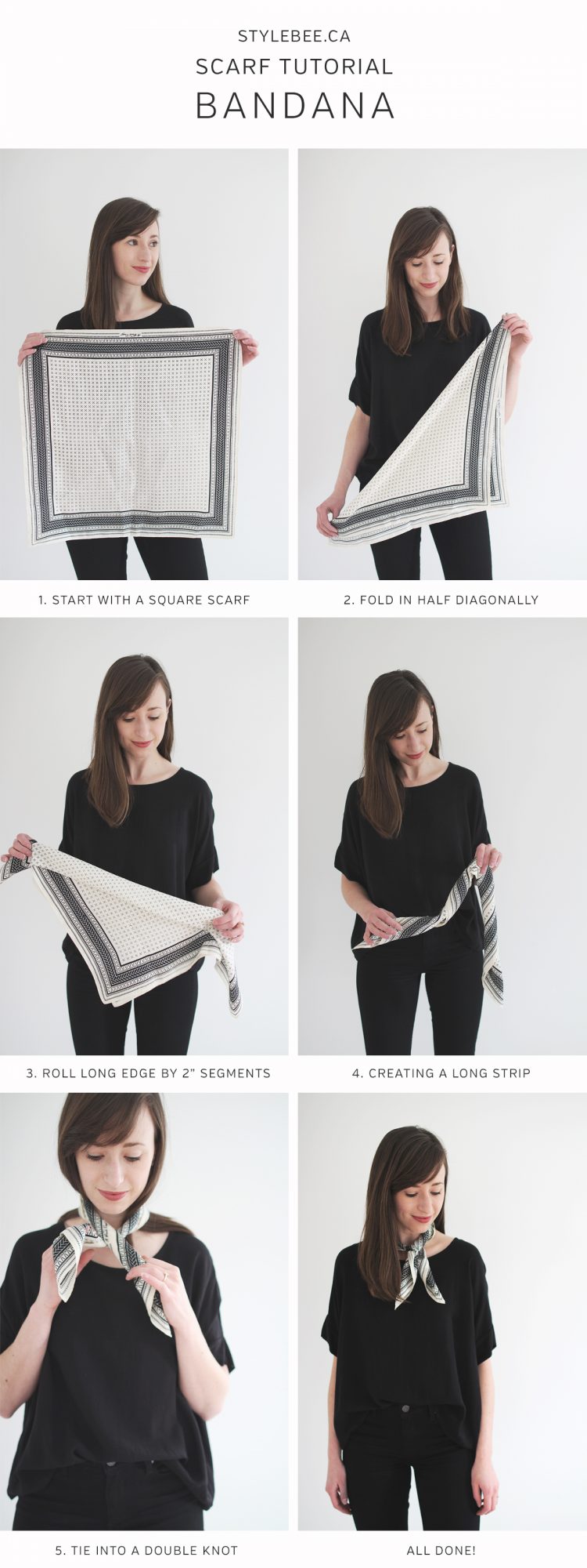 5 SCARF TUTORIAL