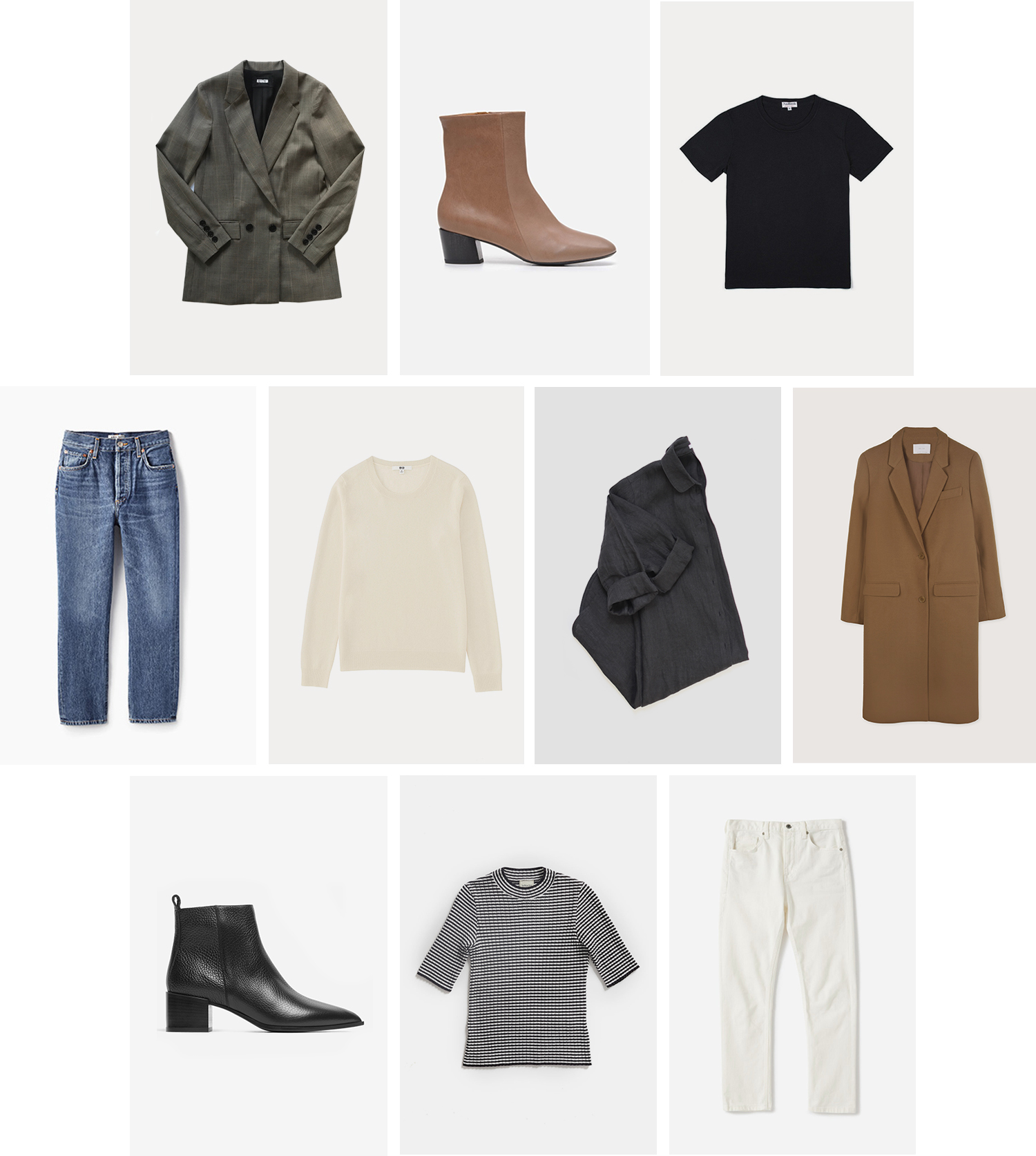 10 Wardrobe Key Pieces every closet needs