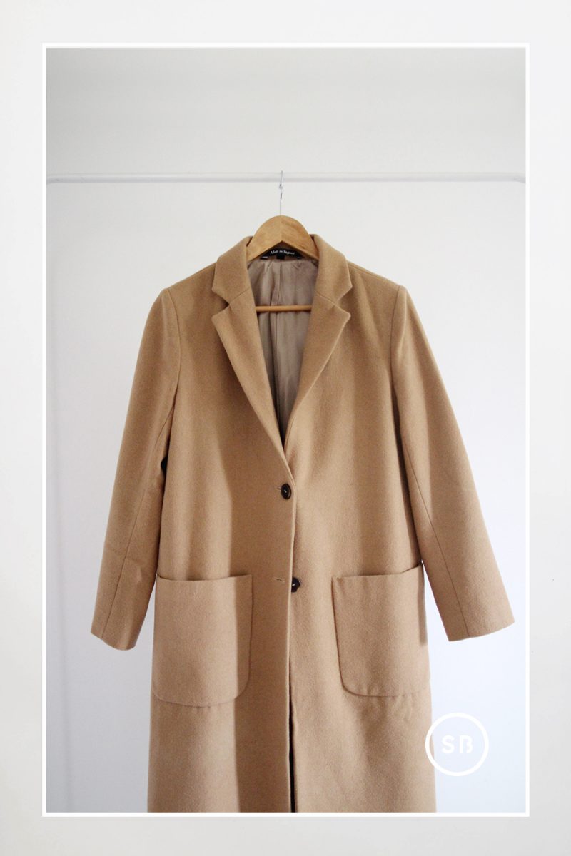 Style Bee Camel Coat