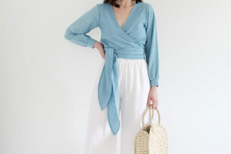 Style Bee - Item Spotlight: Thea Wrap Top By EMLEE