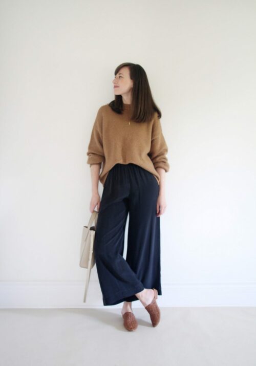 Oslo Coat + Phillipa Pants + No Frills Sweater – try curious