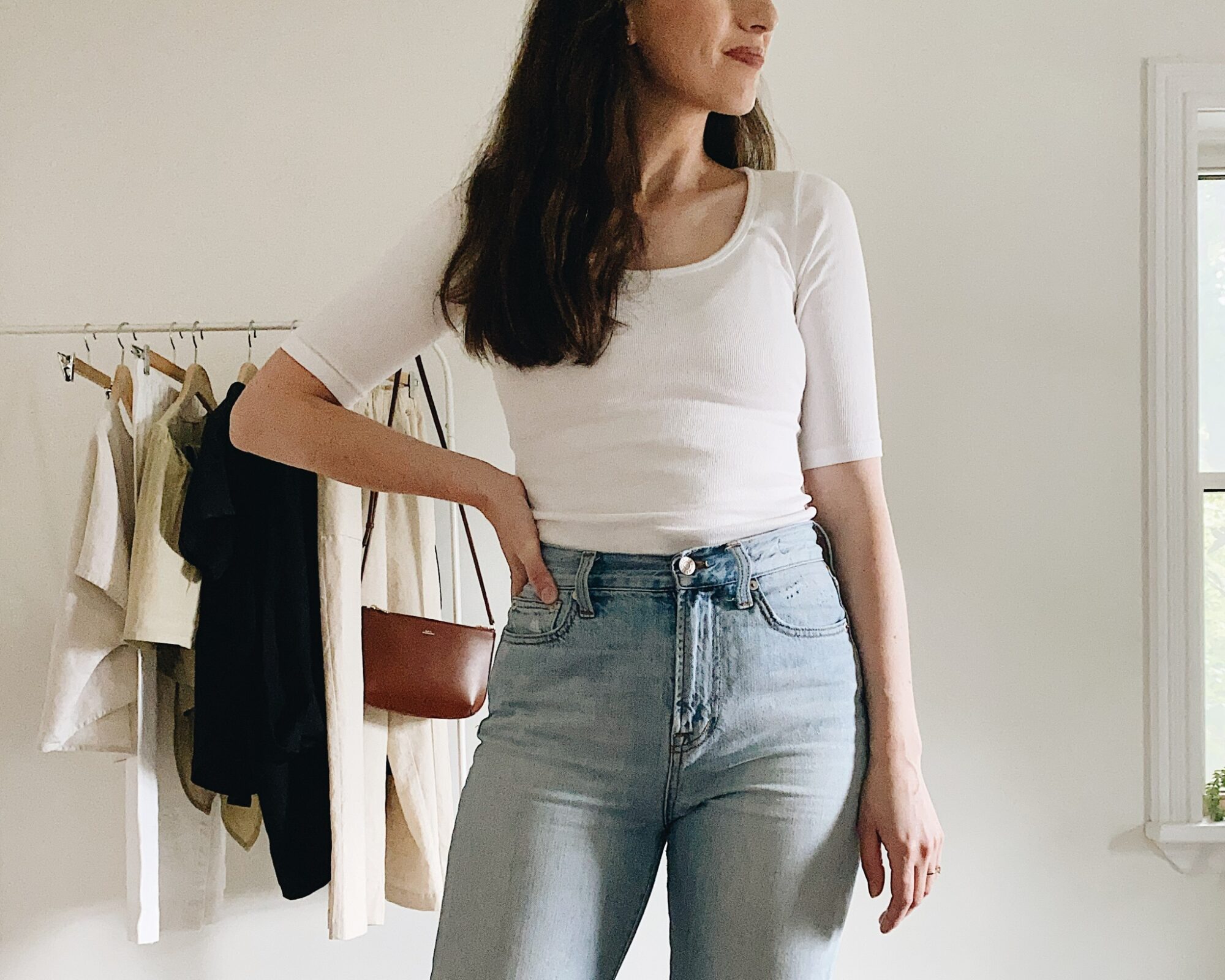 The New Sezane Shorts In My Closet - an indigo day