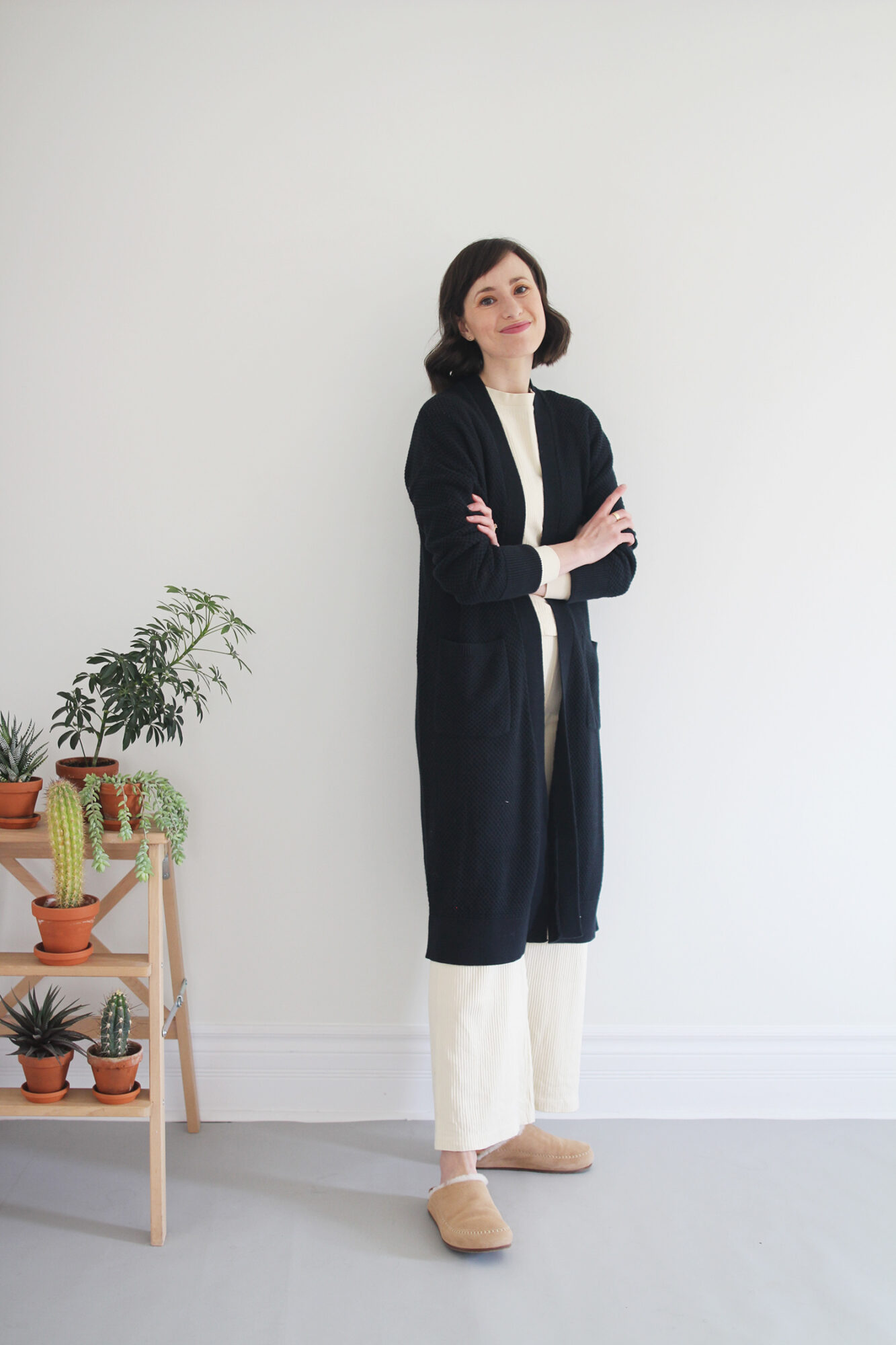 STYLING THE NEVA LONG CARDIGAN BY ABLE