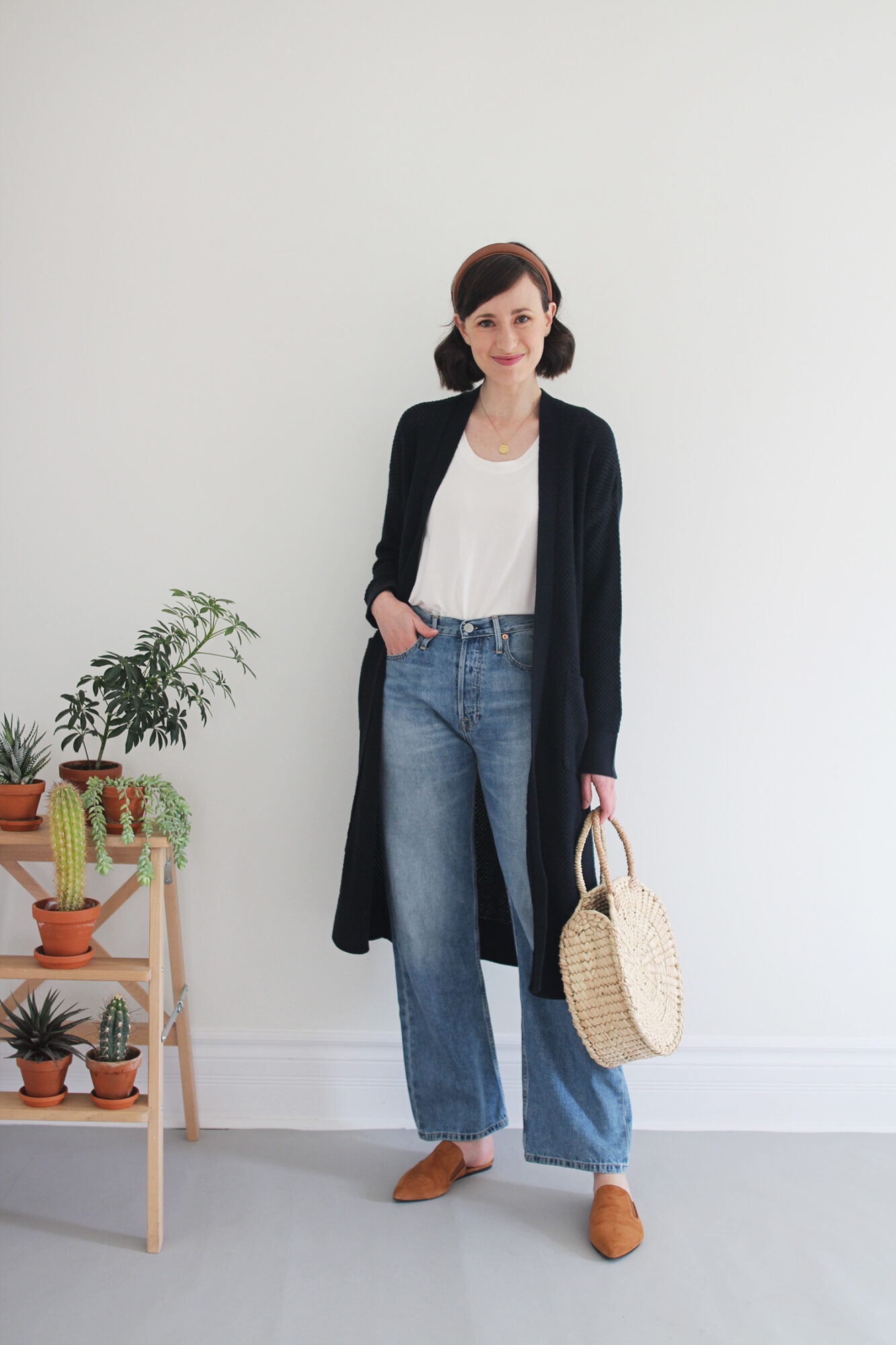 STYLING THE NEVA LONG CARDIGAN BY ABLE