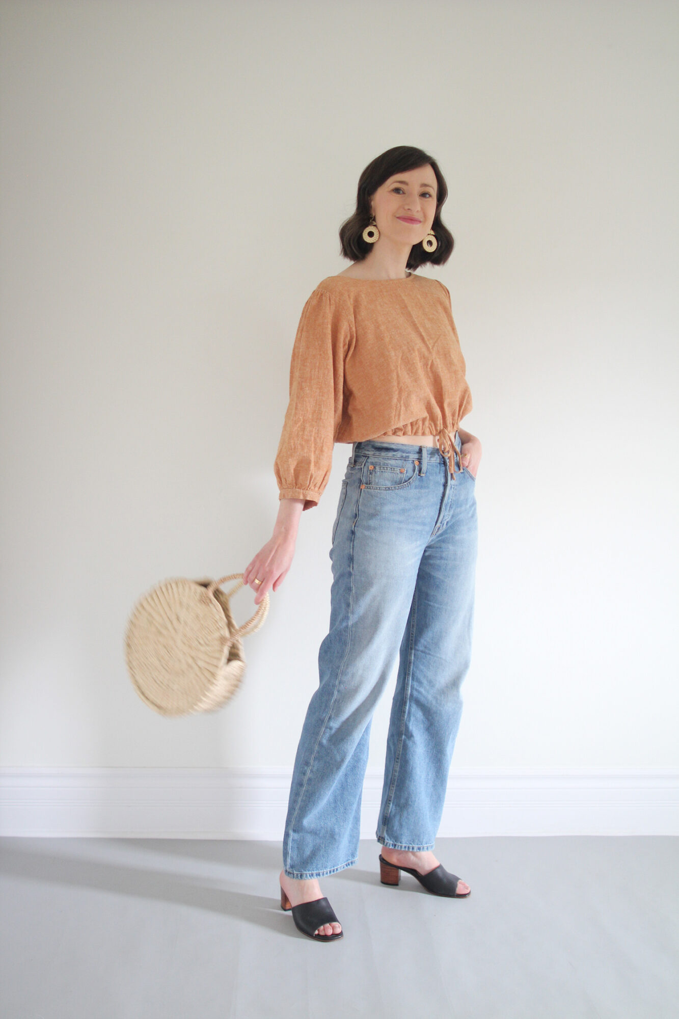 Style Bee - Peach & Jeans