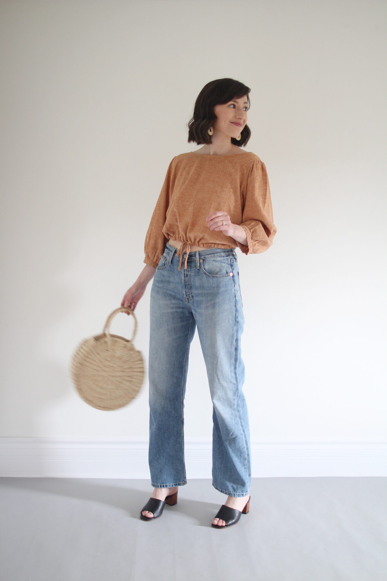 Style Bee - Peach & Jeans