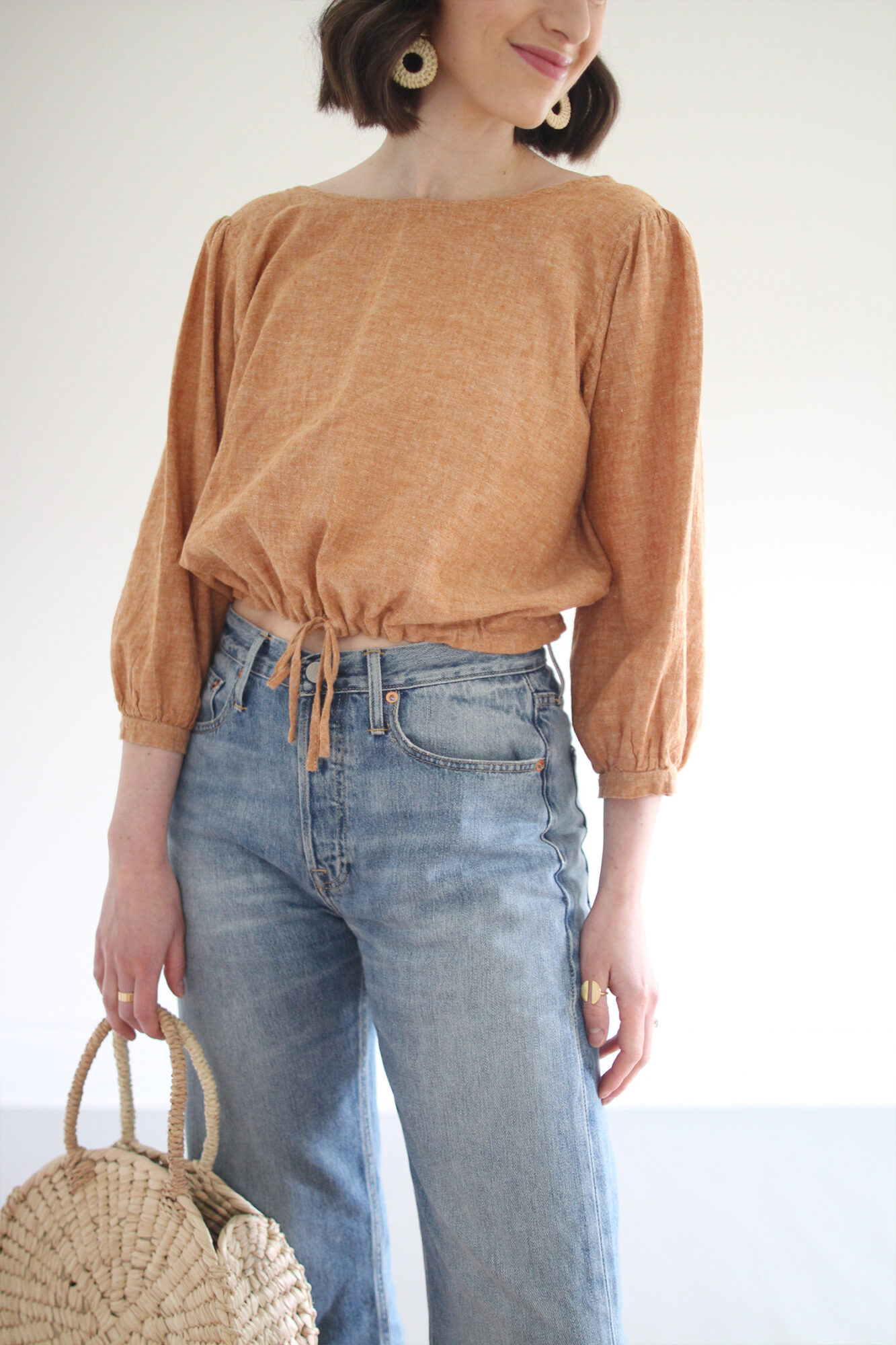 Style Bee - Peach & Jeans