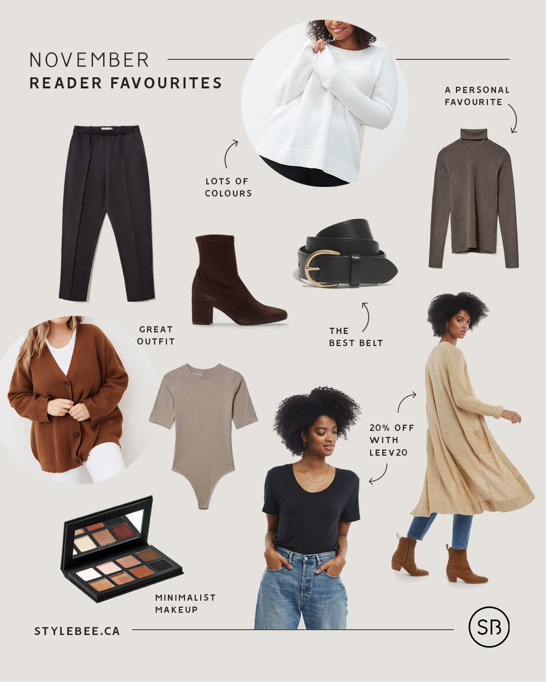 NOVEMBER STYLE BEE READER FAVOURITES