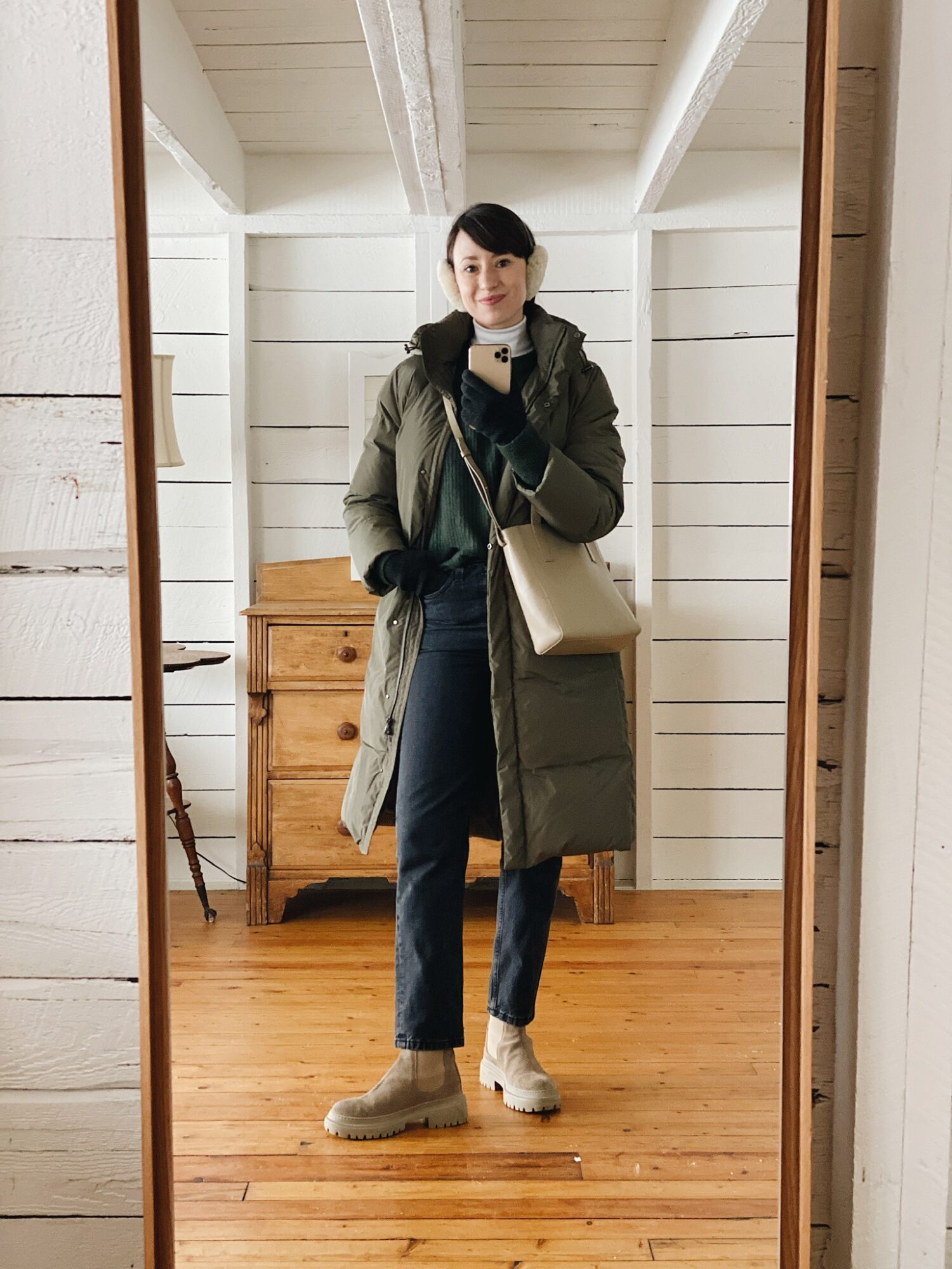 Everlane, Jackets & Coats, Everlane Renew Puffer Long Jacket Colour Burnt  Sugar