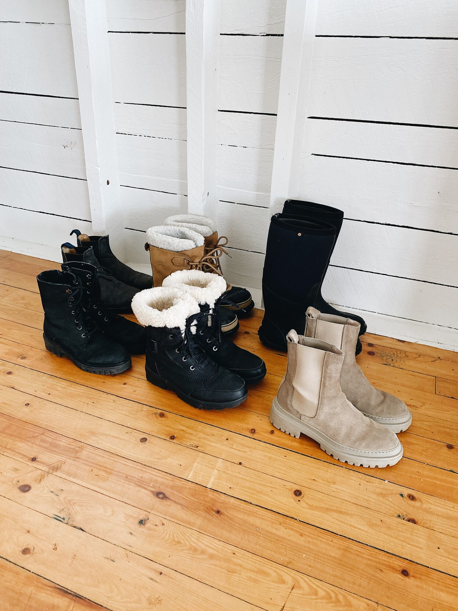 MY CURRENT WINTER BOOT COLLECTION